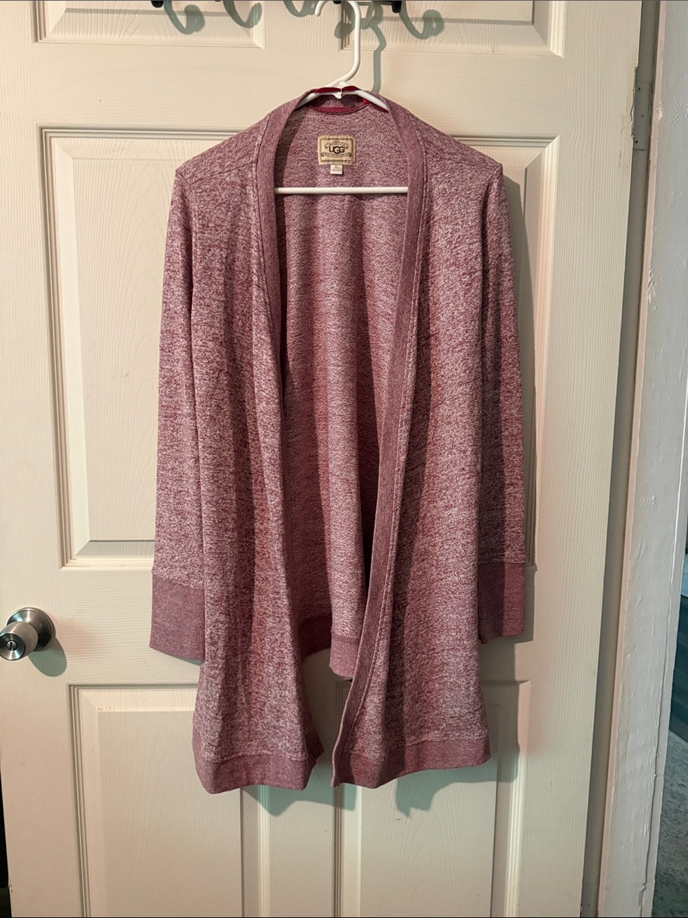 UGG Marled Rose Open-Front Cardigan